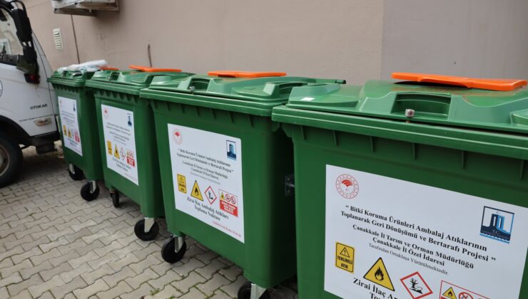 Çanakkale’de 45 bin kilogram atık bertaraf edildi