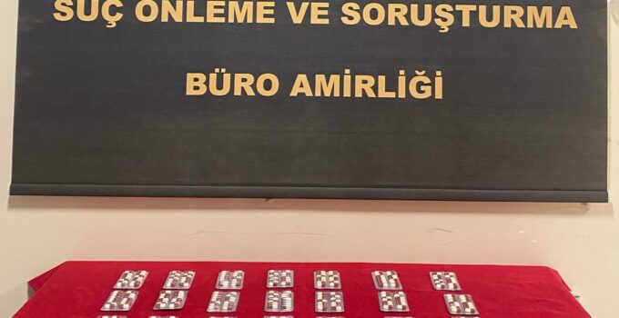 Çanakkale’de sentetik hapla yakalanan şüpheli tutuklandı