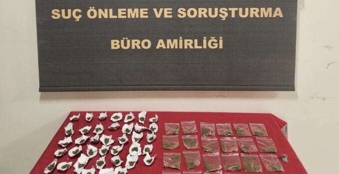 Çanakkale’de uyuşturucu operasyonuna 1 gözaltı