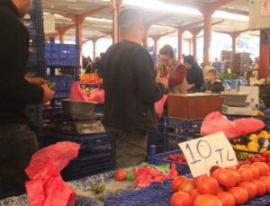 Çanakkale’nin meşhur domatesi tezgahlarda 40 liradan 10 liraya kadar düştü