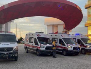 Çanakkale’de Devlet Hastanesinde çıkan yangın korkuttu