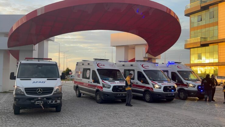 Çanakkale’de Devlet Hastanesinde çıkan yangın korkuttu