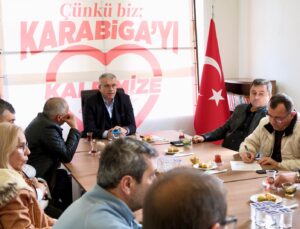 Karabiga’da 7 Yıllık Hizmetler İstişare Toplantısında Anlatıldı