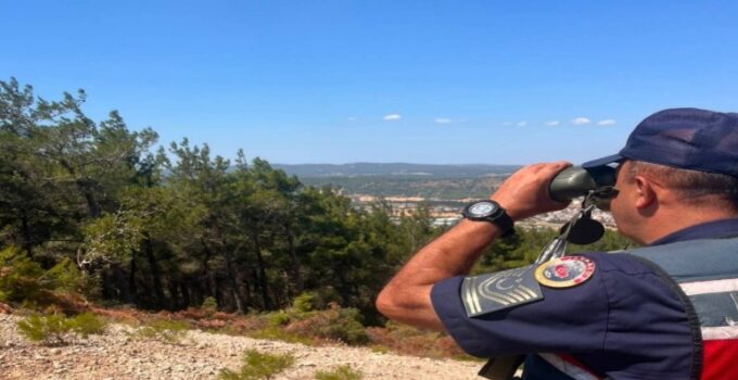 Tarihi Alan’da jandarma ekiplerince denetim