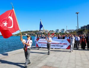 Çanakkale’de Gaziler Günü yürüyüşü düzenlendi
