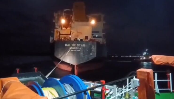 Çanakkale Boğazı’nda kimyasal tanker makine arızası yaptı
